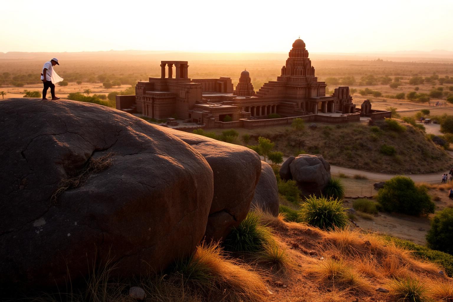 Hampi heritage ruins
