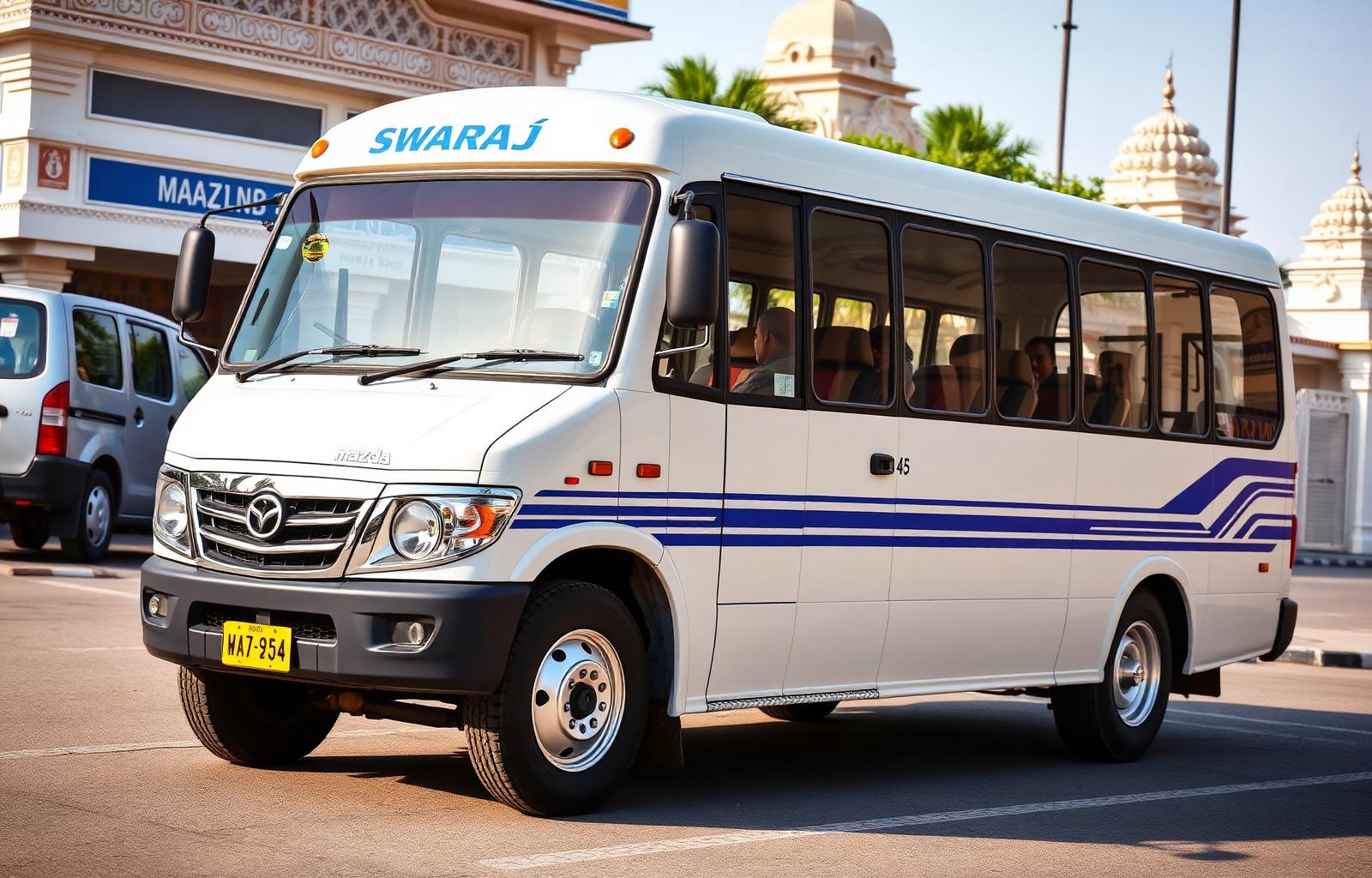 25-Seater Swaraj Mazda Mini Bus