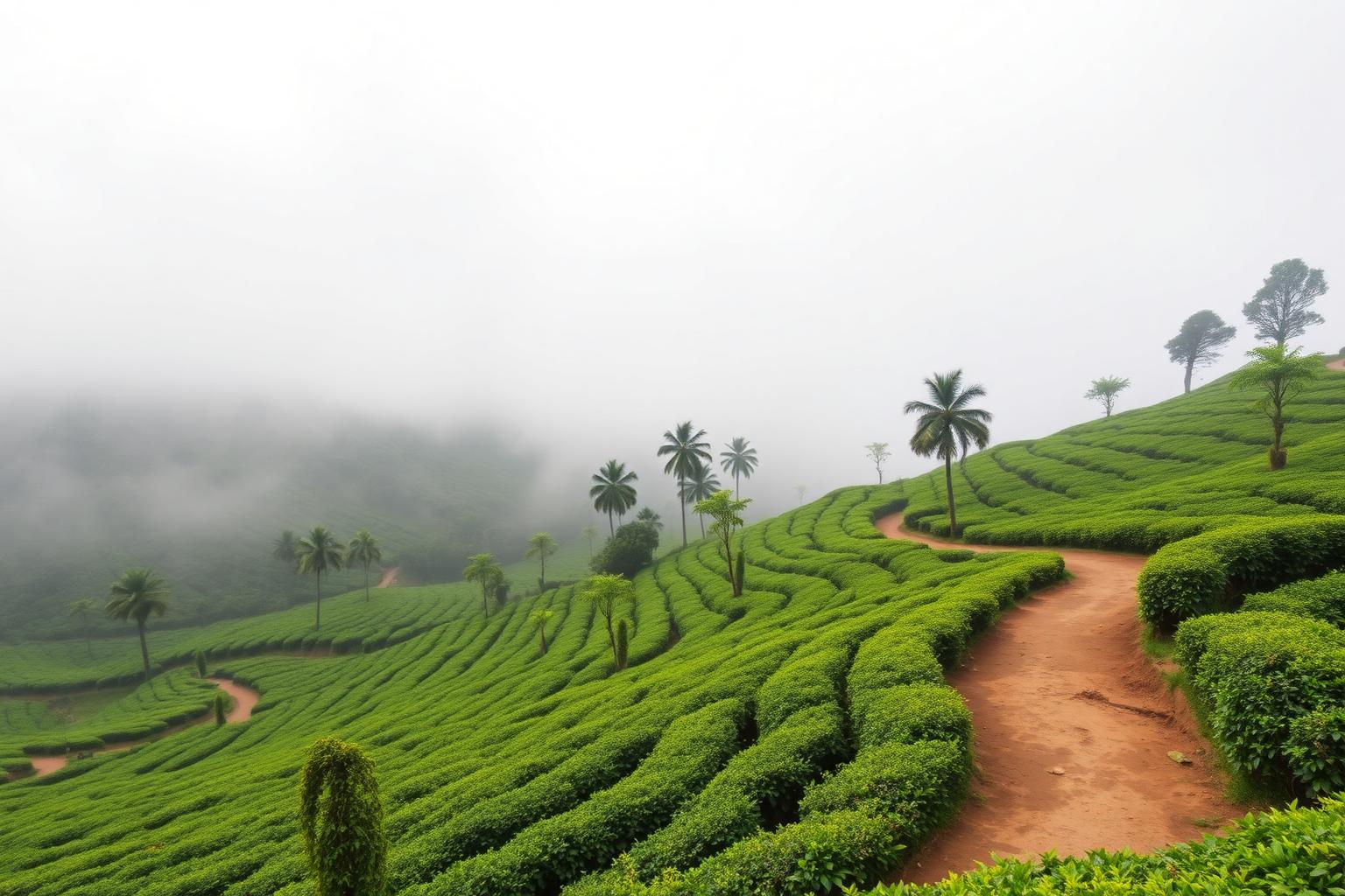 Munnar tea estates