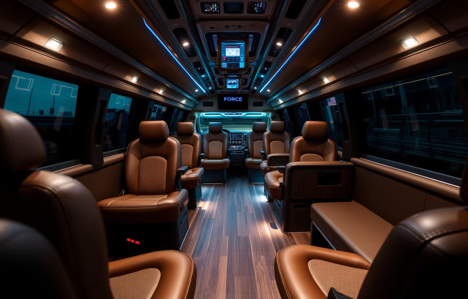 Force Urbania (12+1 seater · Premium Luxury)